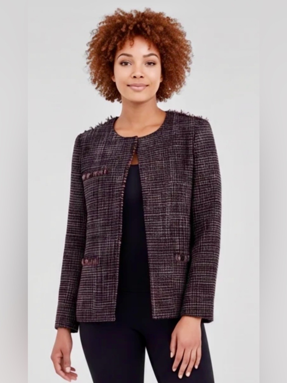 Theory Tweed Blazer
